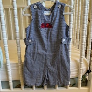 Vive la fete Ole Miss romper, size 18 months